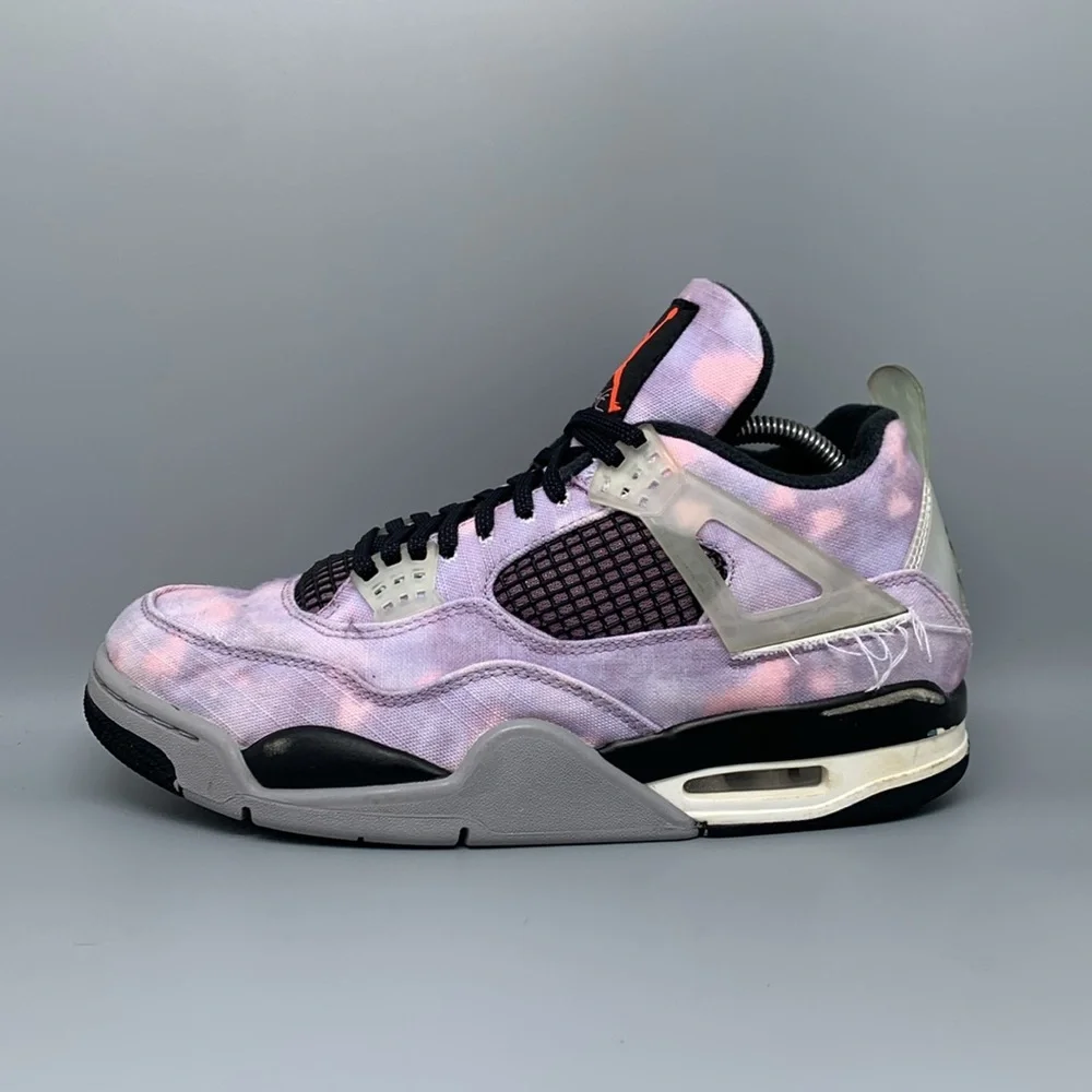 Jordan 4 Retro Zen Master Purple Shoes DH7138-506 Men's Sz 9.5‎